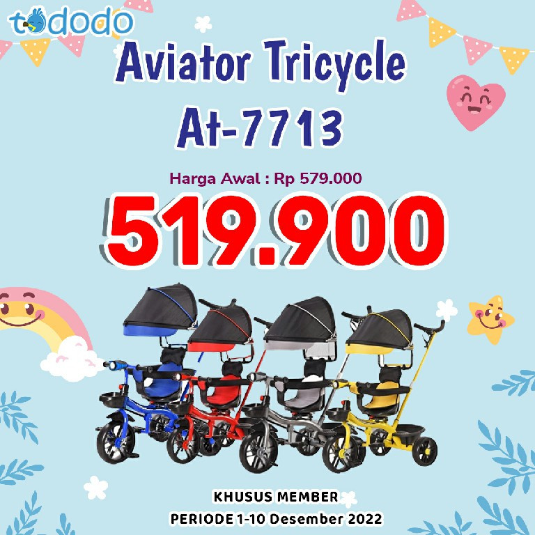 AVIATOR TRICYCLE AT-7713